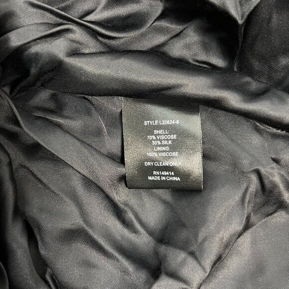 $465 NWOT JOHNNY WAS JADE Silk Blend NADIA Halter Floral Maxi Dress Size S - Picture 10 of 12